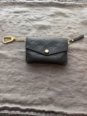 Louis Vuitton Empreinte Key Pouch Black